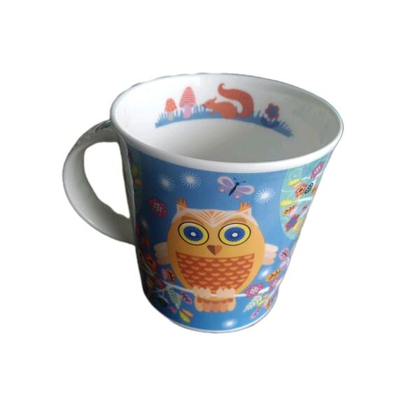 Dunoon " Enchanted Wood"Mug Designed By Kate Mawdsley. Cutest Mug In The World? - Picture 1 of 12